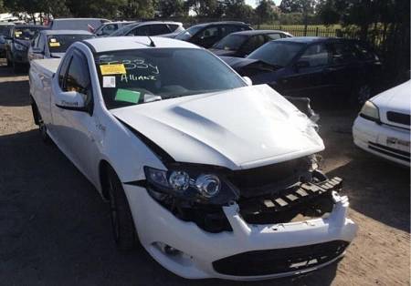 WRECKING 2013 FORD FG MKII XR6 TURBO UTE FOR PARTS